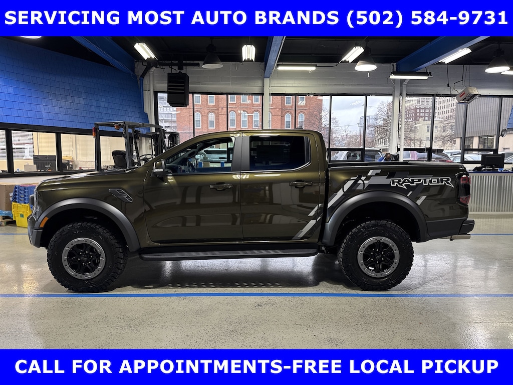 New 2025 Ford Ranger Raptor 4x4 3.0L V6 (405hp) Twin Turbo Crew Cab Pickup