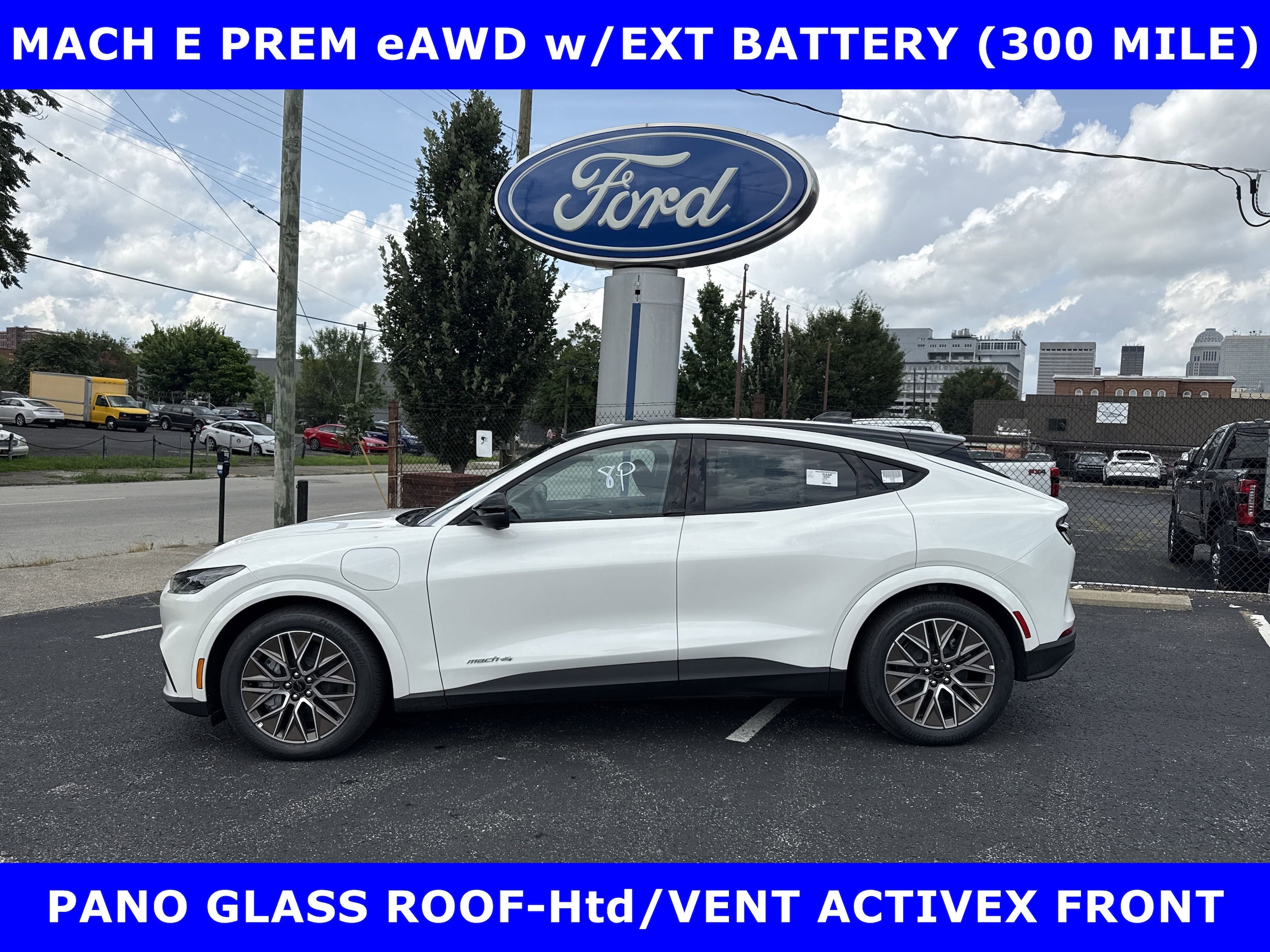 2025 Ford Mustang Mach-E Premium eAWD w/Ext Battery-Pano Roof Sport Utility