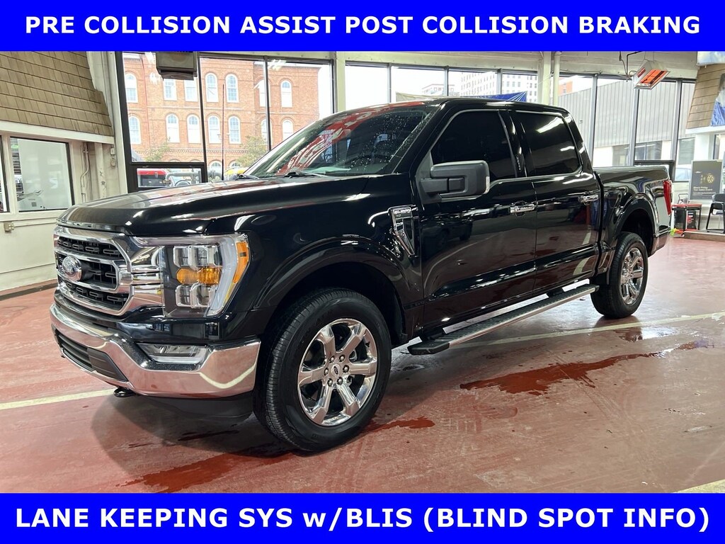 Certified 2022 Ford F-150 CERTIFIED-XLT LUX 4x4 5.0L V8 w/302A-TOW-20in ALLO Truck SuperCrew Cab