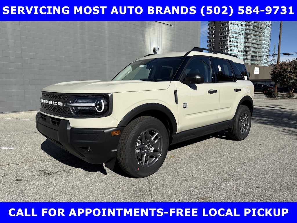 New 2025 Ford Bronco Sport BIG BEND 4x4 TURBO w/CONV Pkg-Htd SEATS Sport Utility