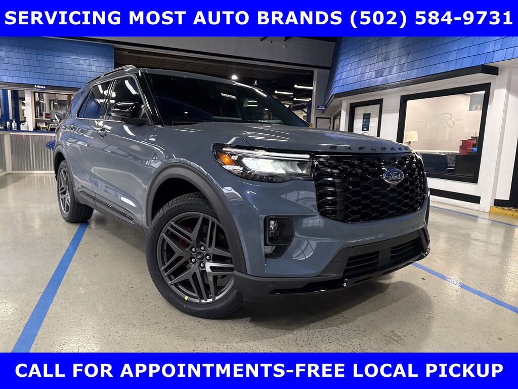 New 2026 Ford Explorer ST-LINE 4wd 2.3L TURBO (300hp) w/MOON-TOW Sport Utility