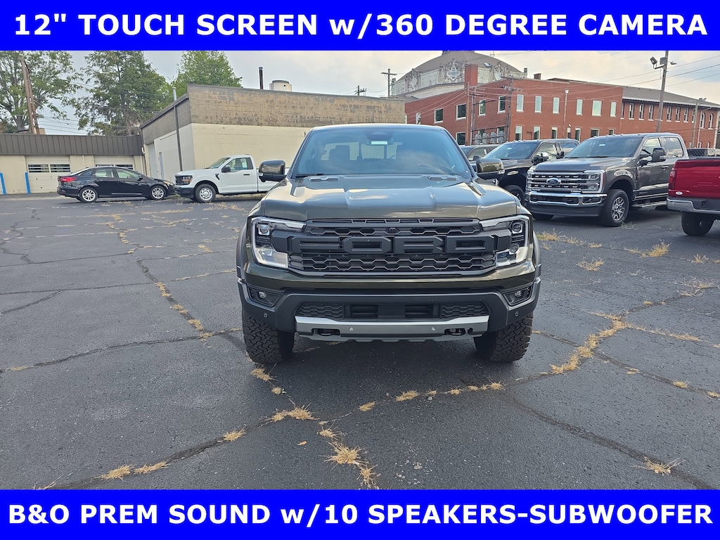New 2025 Ford Ranger Raptor 4x4 3.0L V6 (405hp) Twin Turbo Crew Cab Pickup