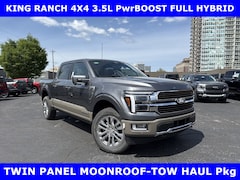 2025 Ford F-150 King Ranch 4x4 3.5L Full Hybrid w/Twin Panel Roof-Tow Crew Cab Pickup