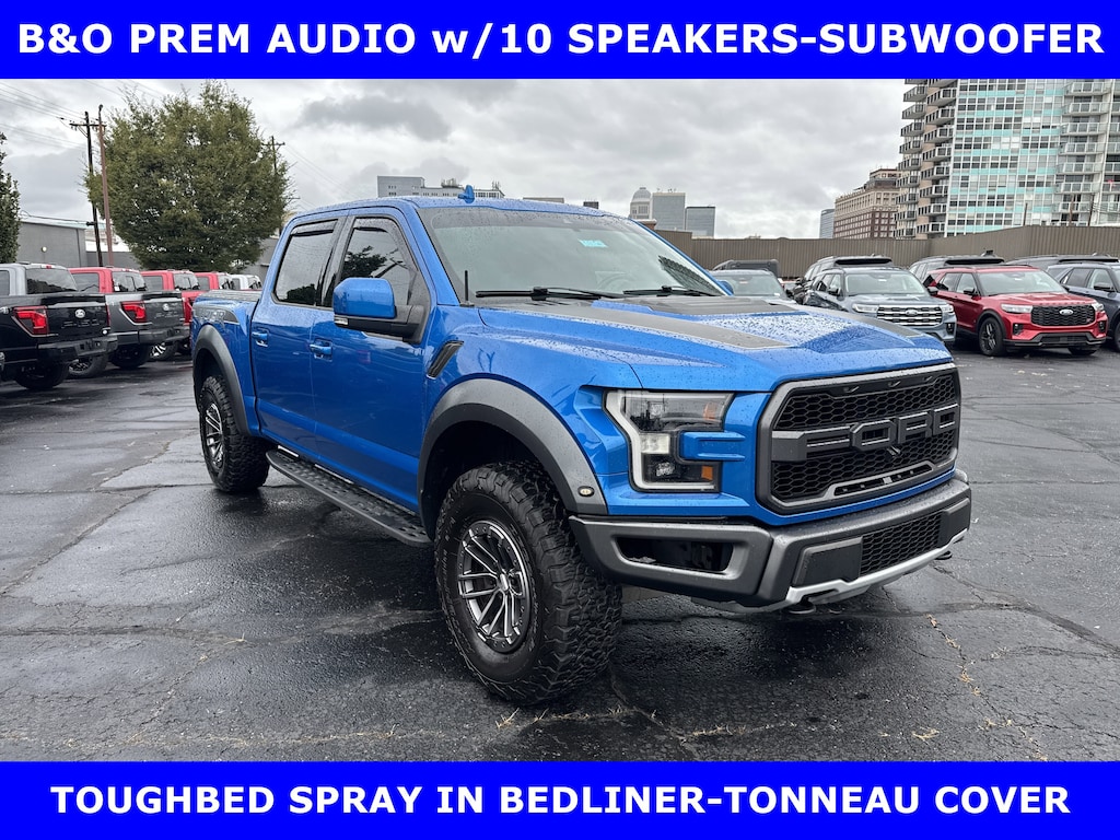 Certified 2019 Ford F-150 RAPTOR 3.5L HIGH OUTPUT (450HP) w/802A-MOON-RECARO Truck SuperCrew Cab