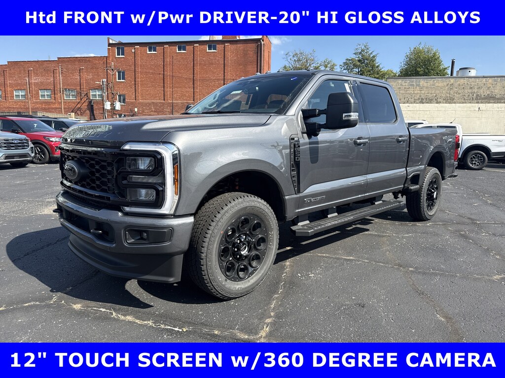New 2026 Ford F-350 XLT FX4 Prem 4X4 6.7L Pwr Stroke V8 Diesel w/Black Appearance Crew Cab Pickup