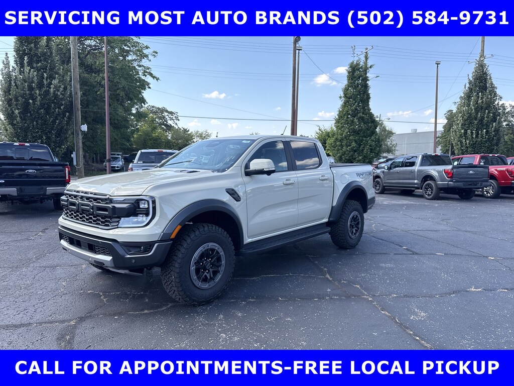 New 2025 Ford Ranger Raptor 4X4 3.0L V6 Turbo w/17" Beadlock Alloys PICKU