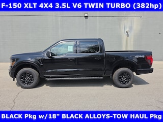 2026 Ford F-150 XLT 4x4 3.5L V6 Turbo (382hp) w/Tow Haul-Black Pkg Crew Cab Pickup