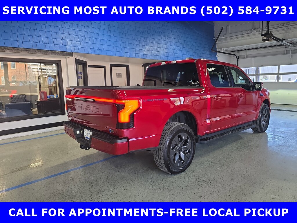 Certified 2025 Ford F-150 Lightning EV CERTIFIED-LARIAT EXTEND RANGE (536hp) w/MOON Truck SuperCrew Cab