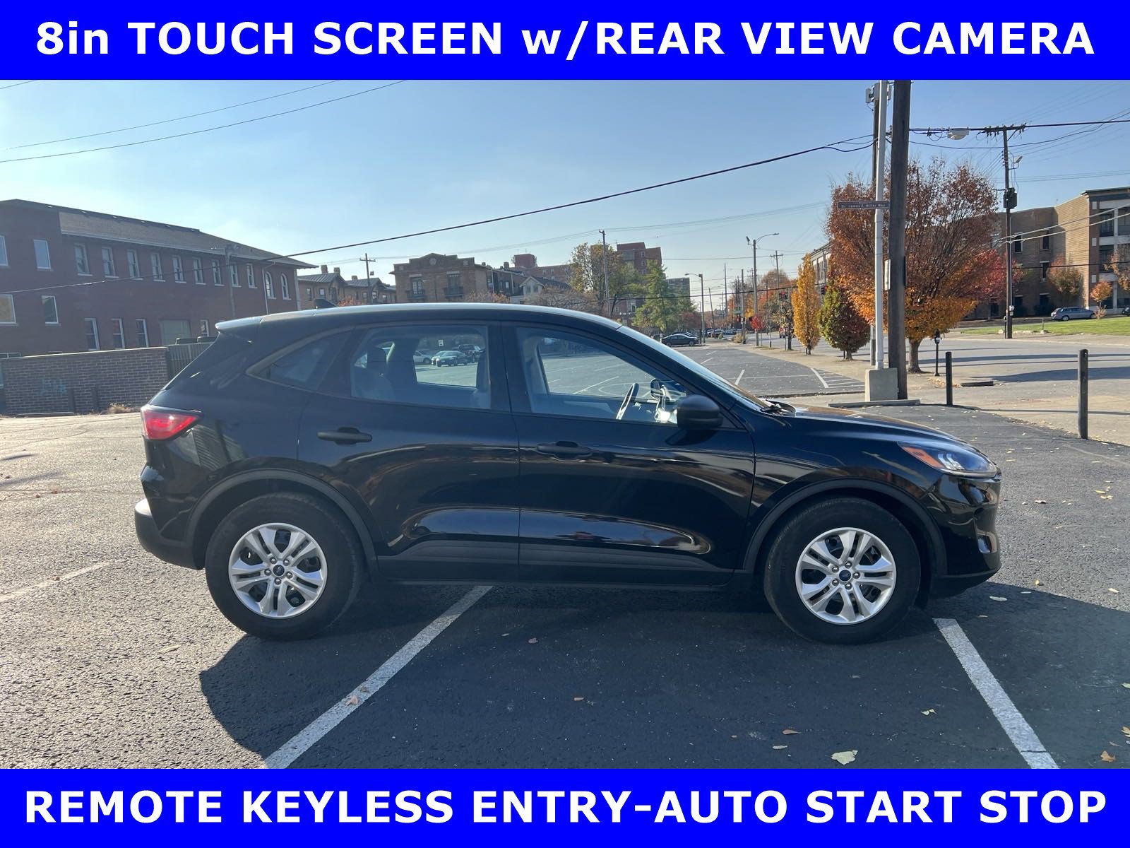 Certified 2022 Ford Escape S with VIN 1FMCU0F68NUB06110 for sale in Louisville, KY