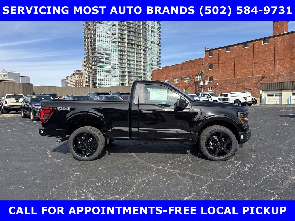 New 2025 Ford F-150 XL 4x4 5.0L V-8 (400hp) w/22in SPORT ALLOYS Regular Cab Pickup
