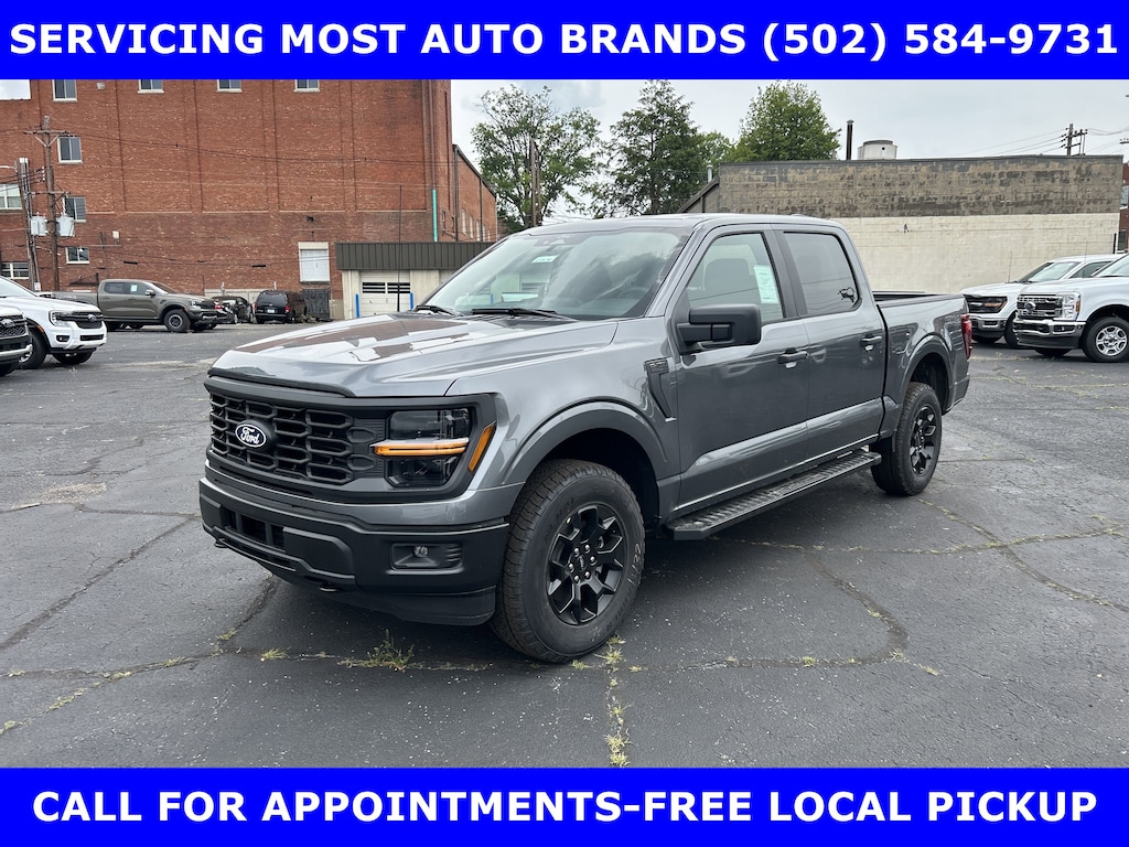 New 2025 Ford F-150 STX FX4 4X4 V6 Turbo w/Off Road Pkg Crew Cab Pickup