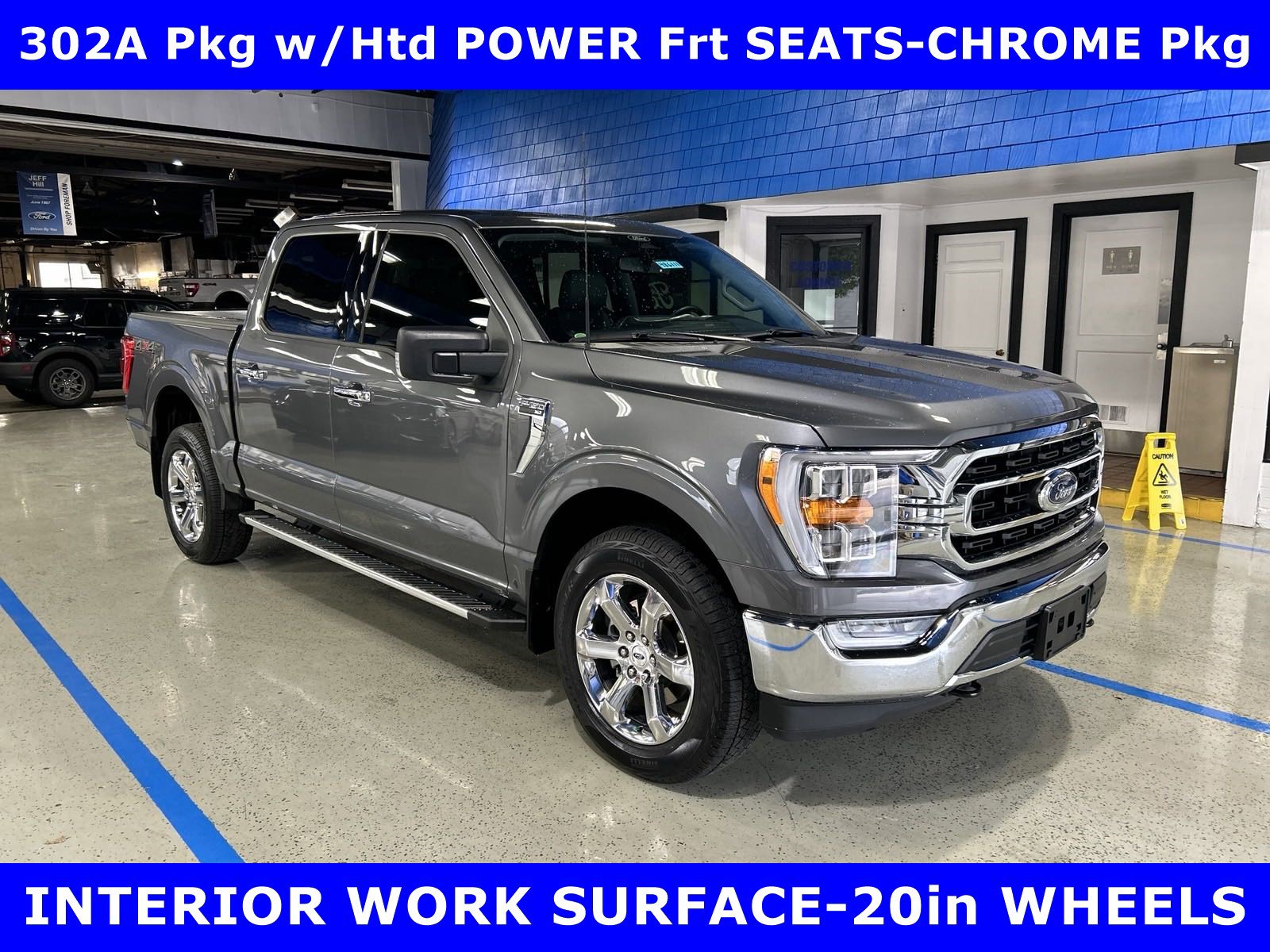 Certified 2022 Ford F-150 XLT with VIN 1FTFW1E57NFA79254 for sale in Louisville, KY