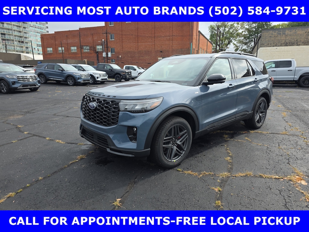 New 2025 Ford Explorer ST-Line 4WD w/Pano Roof-Prem Pkg-ST Line Street Pack Sport Utility