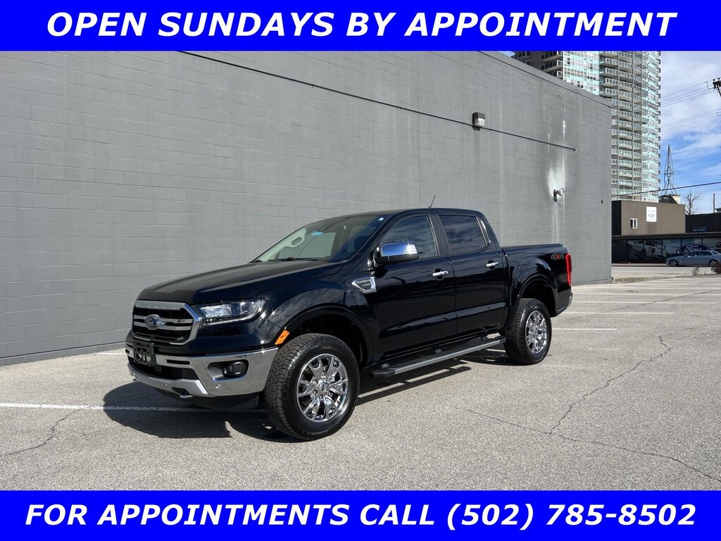 Certified 2022 Ford Ranger CERTIFIED-LARIAT 4x4 2.3L TURBO w/TOW-TECH-LEATHER Truck SuperCrew