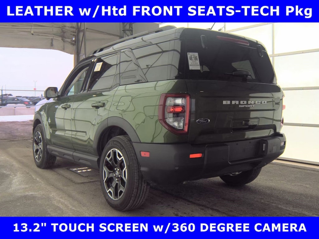 Certified 2025 Ford Bronco Sport CERTIFIED-OUTER BANKS w/MOON-LEATHER SUV