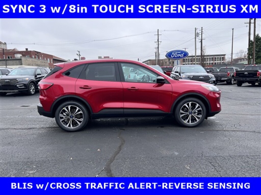 New 2022 Ford Escape SPORT SE TURBO w/19in ALLOYS-Htd Pwr SEAT Sport Utility