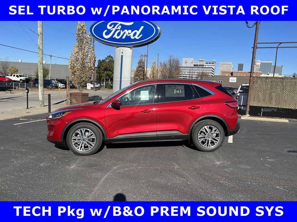 New 2022 Ford Escape SEL TURBO w/PANORAMIC-TECH-18in ALLOYS Sport Utility