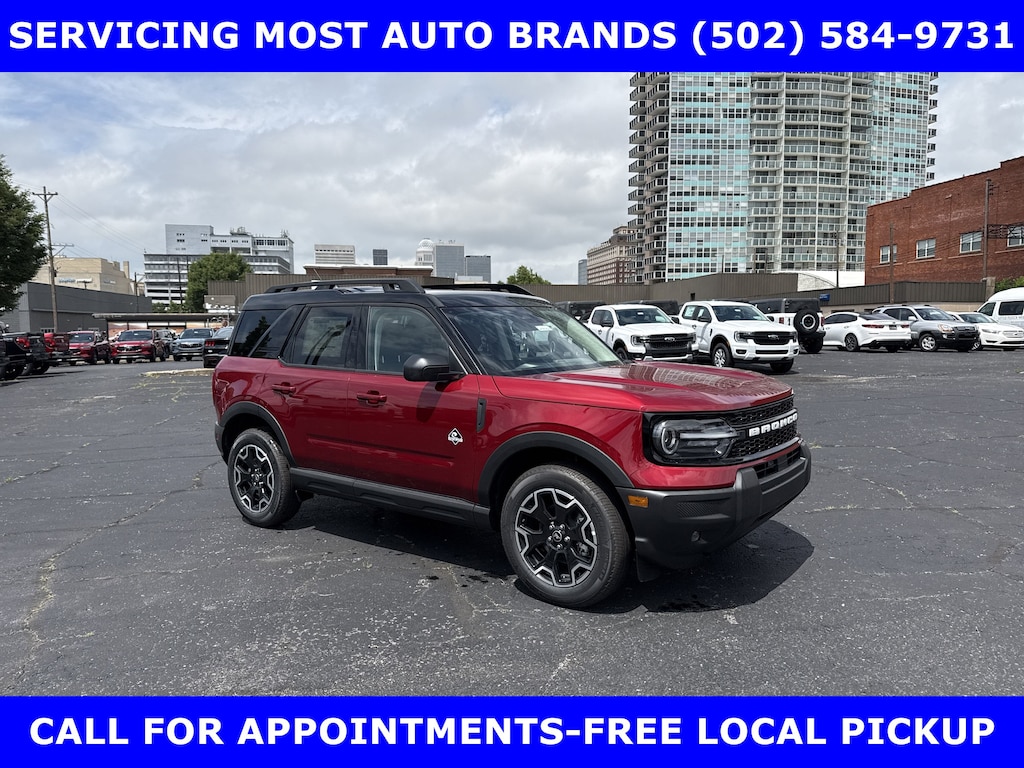 New 2025 Ford Bronco Sport Outer Banks 4x4 w/Prem Trim Pwr Htd Front Seats UTILI