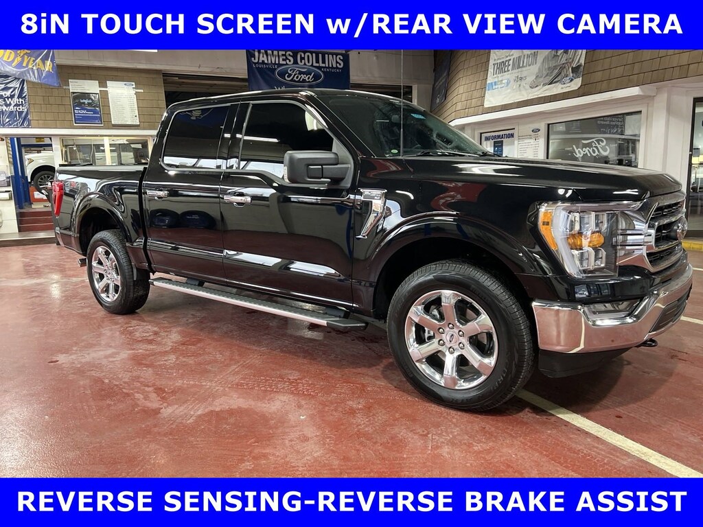 Certified 2022 Ford F-150 CERTIFIED-XLT LUX 4x4 5.0L V8 w/302A-TOW-20in ALLO Truck SuperCrew Cab