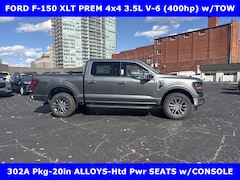 2025 Ford F-150 XLT PREM 4x4 3.5L TURBO (400hp) TOW-20in ALLOYS Crew Cab Pickup