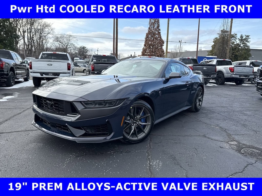 New 2025 Ford Mustang DARK HORSE 5.0L (500hp) 6 Spd-PREM COUPE
