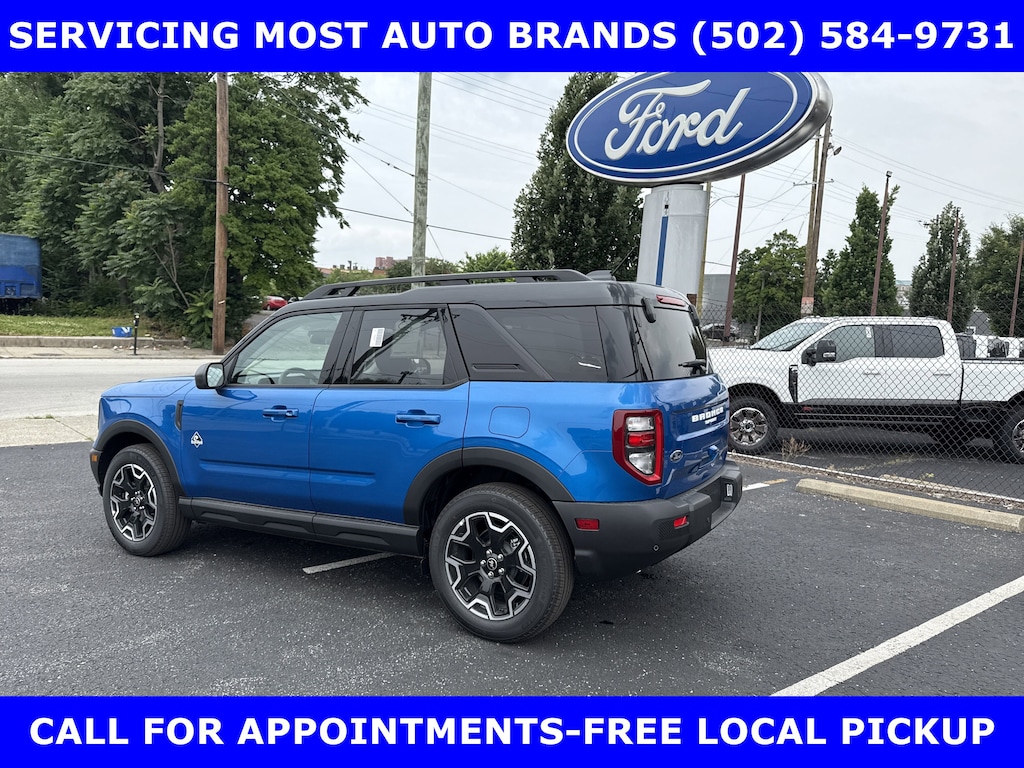 New 2025 Ford Bronco Sport Outer Banks 4x4 w/Prem Trim Pwr Htd Front Seats Sport Utility