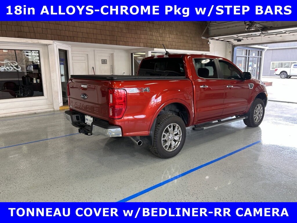 Certified 2022 Ford Ranger CERTIFIED-LARIAT 4x4 2.3L TURBO w/TOW-TECH-LEATHER Truck SuperCrew