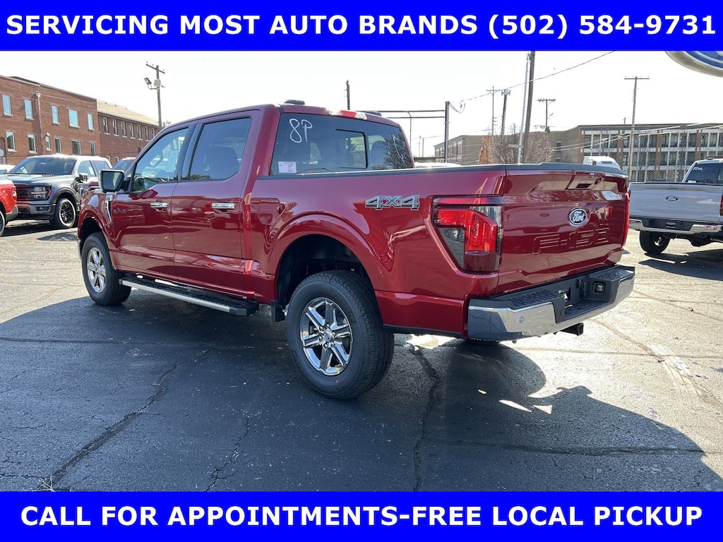 New 2025 Ford F-150 XLT 4X4 3.5L V6 Turbo w/302A Equip Group PICKU