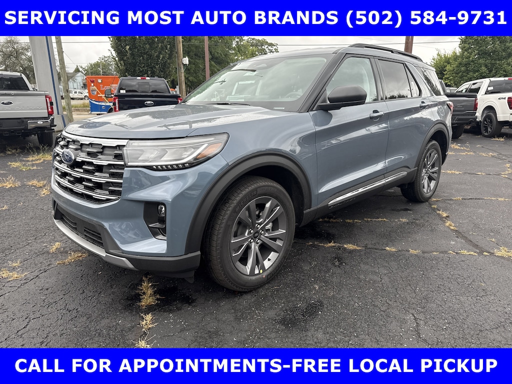 New 2025 Ford Explorer Active 4WD w/Comfort Pkg-20" Prem Alloys Sport Utility