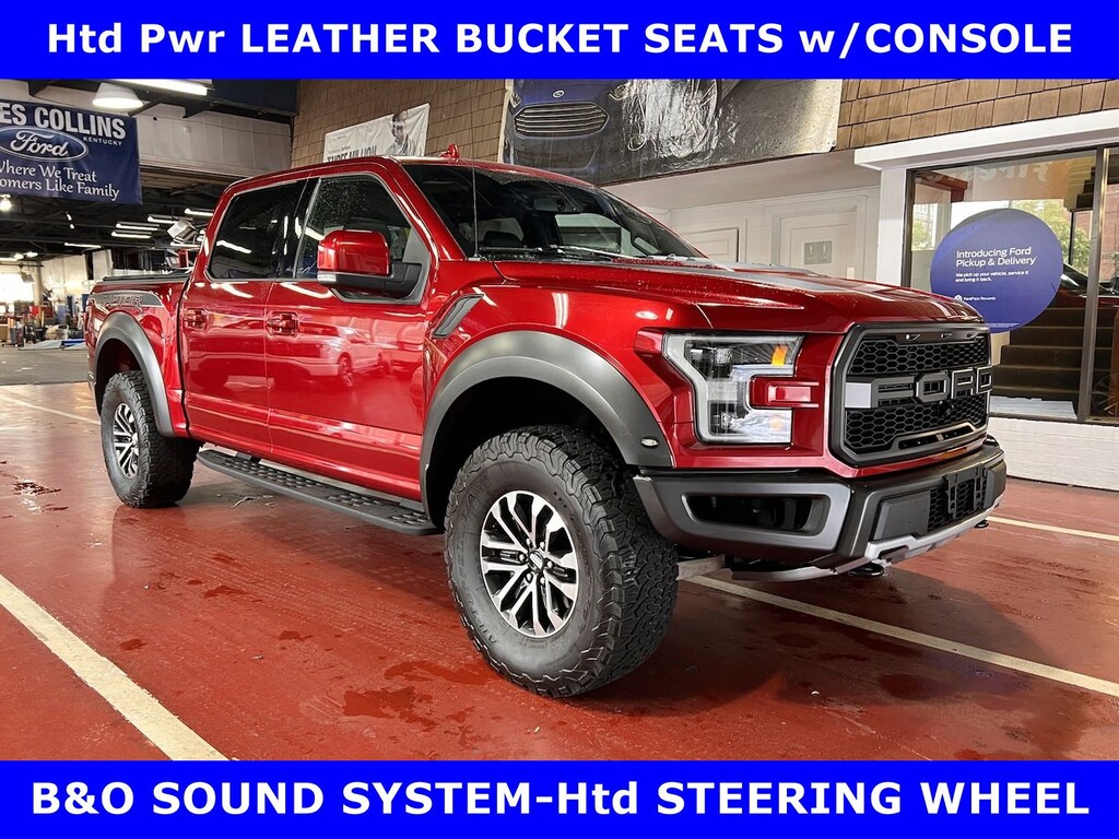Certified 2019 Ford F-150 CERTIFIED-RAPTOR 4x4 w/TWIN PANEL MOON Truck SuperCrew Cab