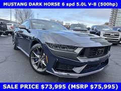 2025 Ford Mustang DARK HORSE 5.0L (500hp) 6 Spd-PREM COUPE