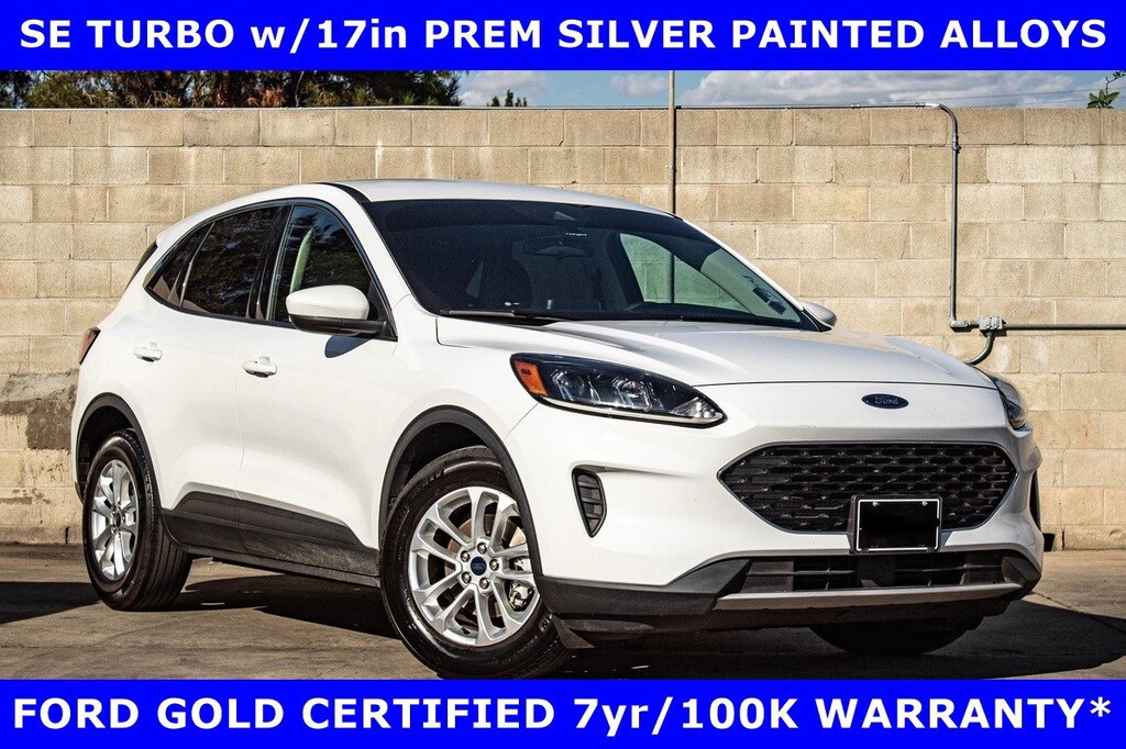 Certified 2020 Ford Escape CERTIFIED-SE TURBO w/17in ALLOYS-Pwr SEAT SUV