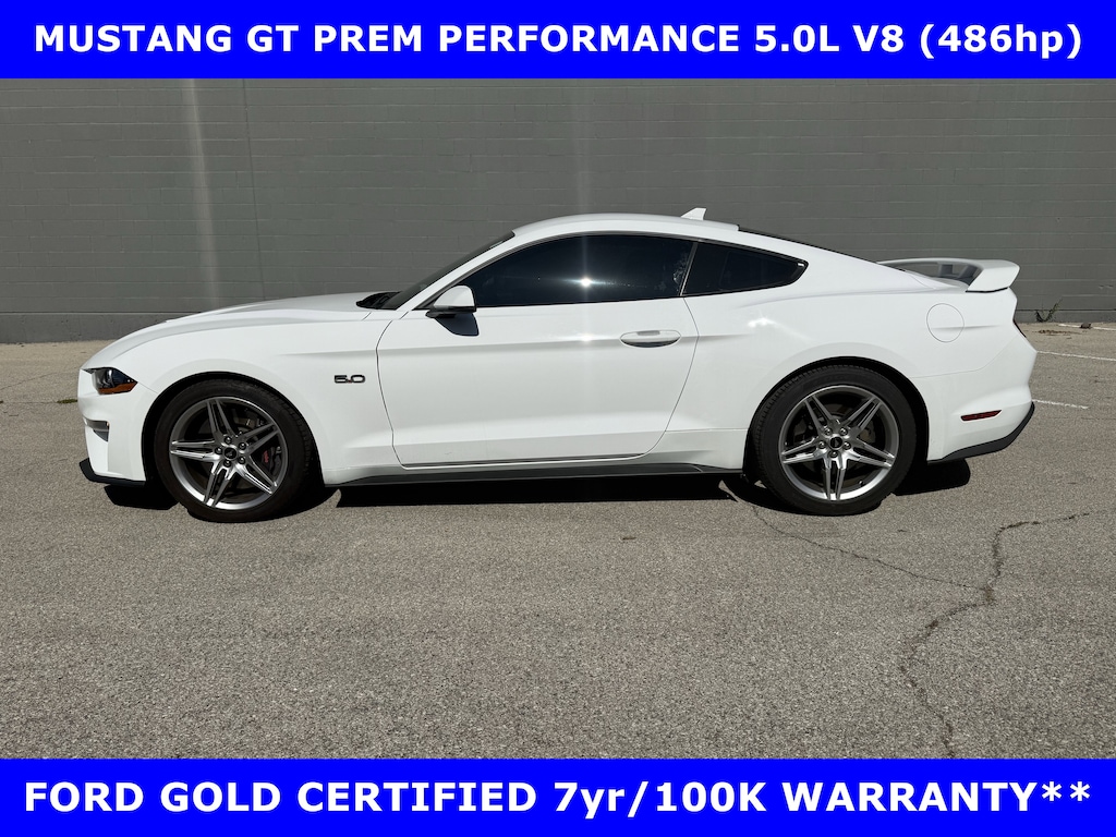 Certified 2023 Ford Mustang GT PREM (486hp) 6 spd w/401A-PERFORMANCE Pkg Coupe