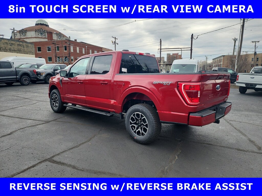 New 2022 Ford F-150 FX4 SPORT XLT 4x4 3.5L TURBO w/MAX TOW-OFF ROAD Crew Cab Pickup