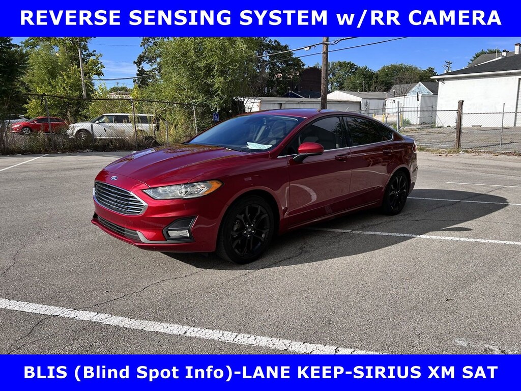 Certified 2019 Ford Fusion CERTIFIED-SE TURBO w/NAV-18in ALLOYS-Pwr SEATS Sedan
