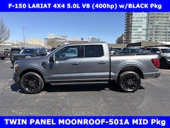 2026 Ford F-150 Lariat 4x4 5.0L V8 (400hp) w/Pwr Moon-Black Pkg Crew Cab Pickup