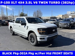 2026 Ford F-150 XLT 4X4 3.5L V6 Twin Turbo (382hp) w/Black Pkg-302A Pkg Crew Cab Pickup