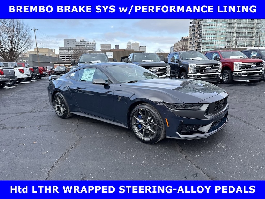 New 2025 Ford Mustang DARK HORSE 5.0L (500hp) 6 Spd-PREM COUPE