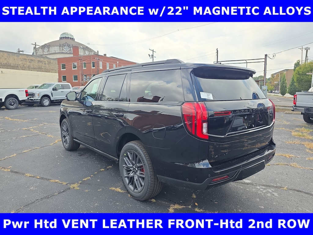 New 2025 Ford Expedition PLATINUM STEALTH H/O (440hp) w/HD TOW UTILI