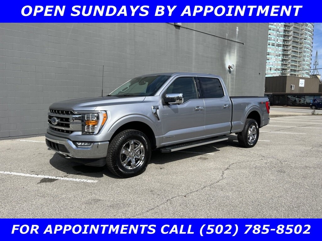 New 2022 Ford F-150 LARIAT HYBRID 4x4 3.5L TURBO 157in WB w/TOW-7.2KW Crew Cab Pickup
