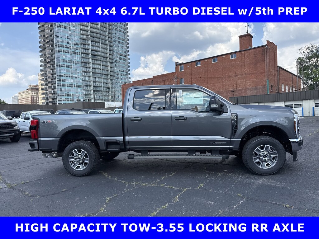 New 2025 Ford F-250 LARIAT 4x4 6.7L TURBO DIESEL w/5th WHEEL PREP PICKU