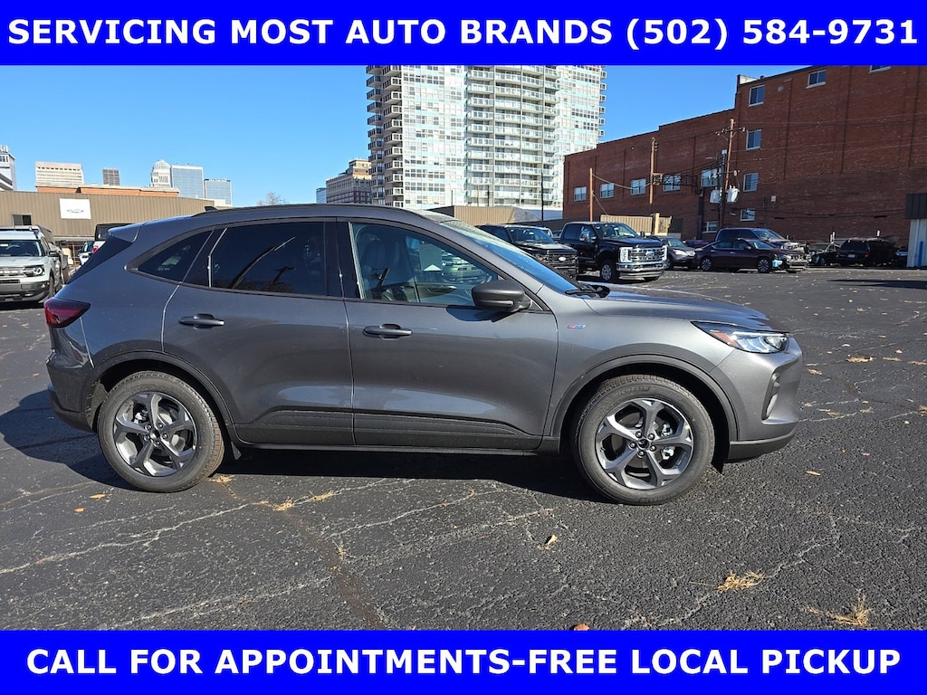 New 2025 Ford Escape ST-Line Hybrid w/Pano Vista Roof-Cold Weather and Sport Utility