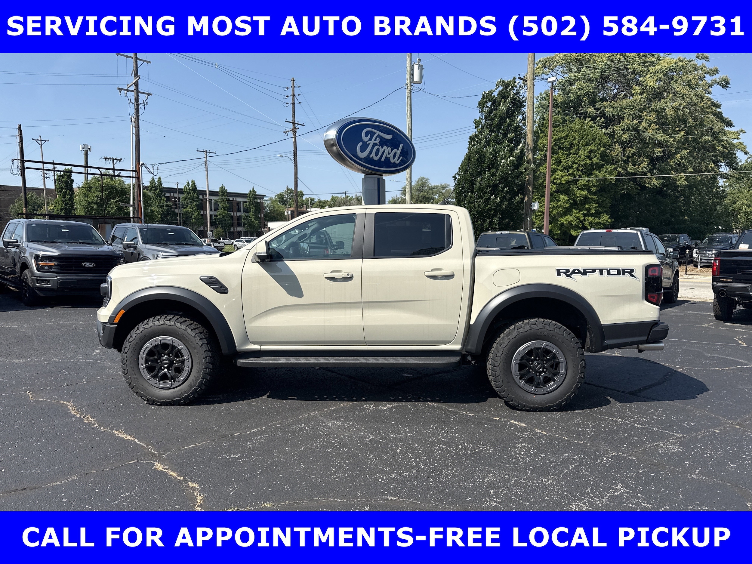 2025 Ford Ranger Raptor 4x4 3.0L V6 (405hp) Twin Turbo PICKU