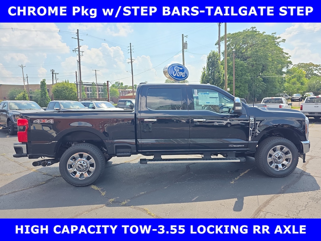 New 2025 Ford F-250 LARIAT 4x4 6.7L TURBO DIESEL w/5th WHEEL PREP Crew Cab Pickup