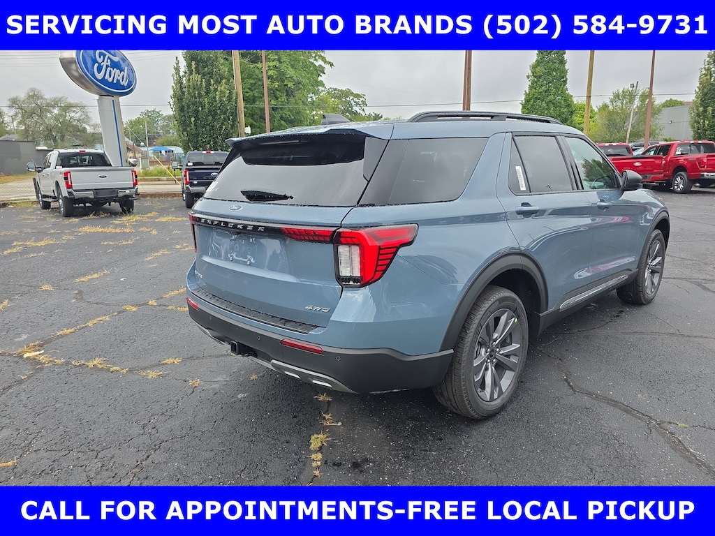 New 2025 Ford Explorer Active 4WD w/Comfort Pkg-20" Prem Alloys Sport Utility