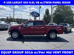 2025 Ford F-150 Lariat 4x4 5.0L V8 w/Twin Panel Moon-Tow Haul Pkg Crew Cab Pickup