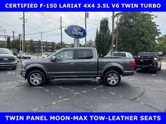 2020 Ford F-150 CERTIFIED-LARIAT LUXURY w/MOON-MAX TOW Truck SuperCrew Cab