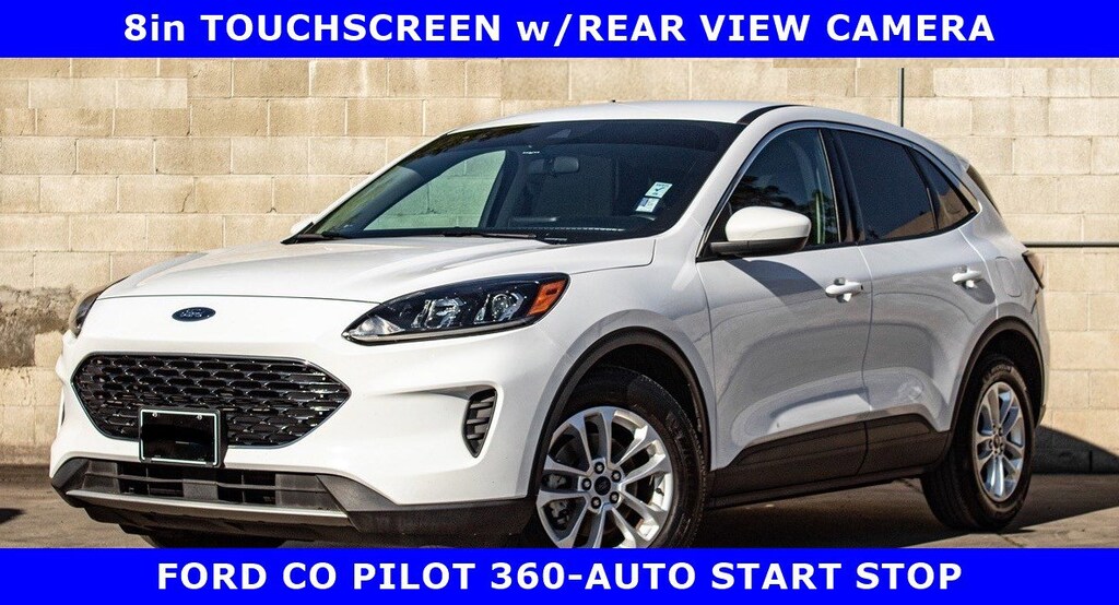 Certified 2020 Ford Escape CERTIFIED-SE TURBO w/17in ALLOYS-Pwr SEAT SUV