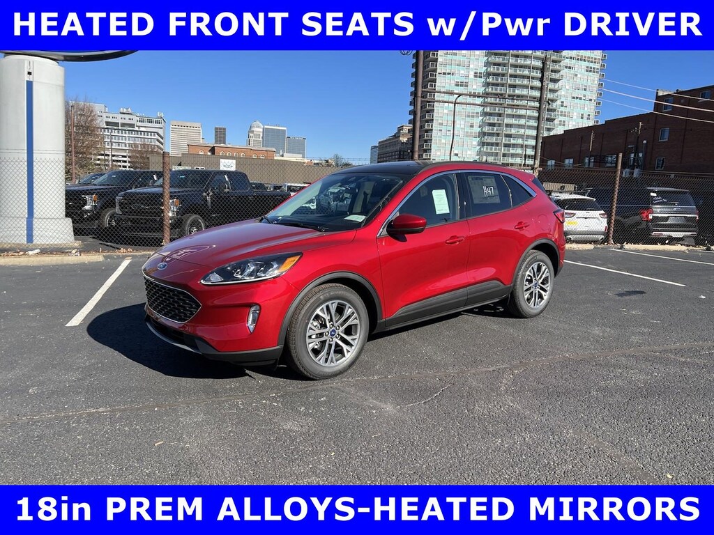 New 2022 Ford Escape SEL TURBO w/PANORAMIC-TECH-18in ALLOYS Sport Utility