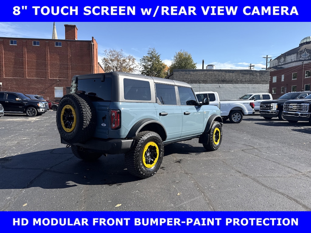 Certified 2023 Ford Bronco CERTIFIED-WILDTRAK 2.7L (330hp) w/LEATHER-DUAL TOPS SUV